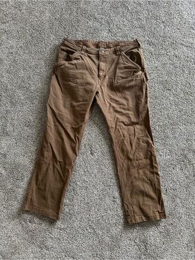 Eddie Bauer Men's Brown Workwear Pants 36x30
